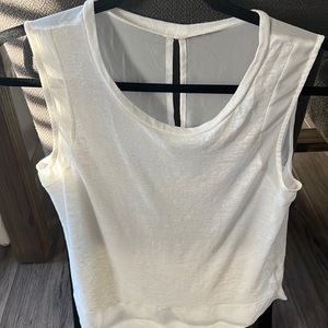 Banana Republic White Tunic Size Small